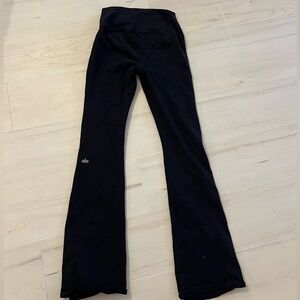 ALO Yoga Black flared Leggings